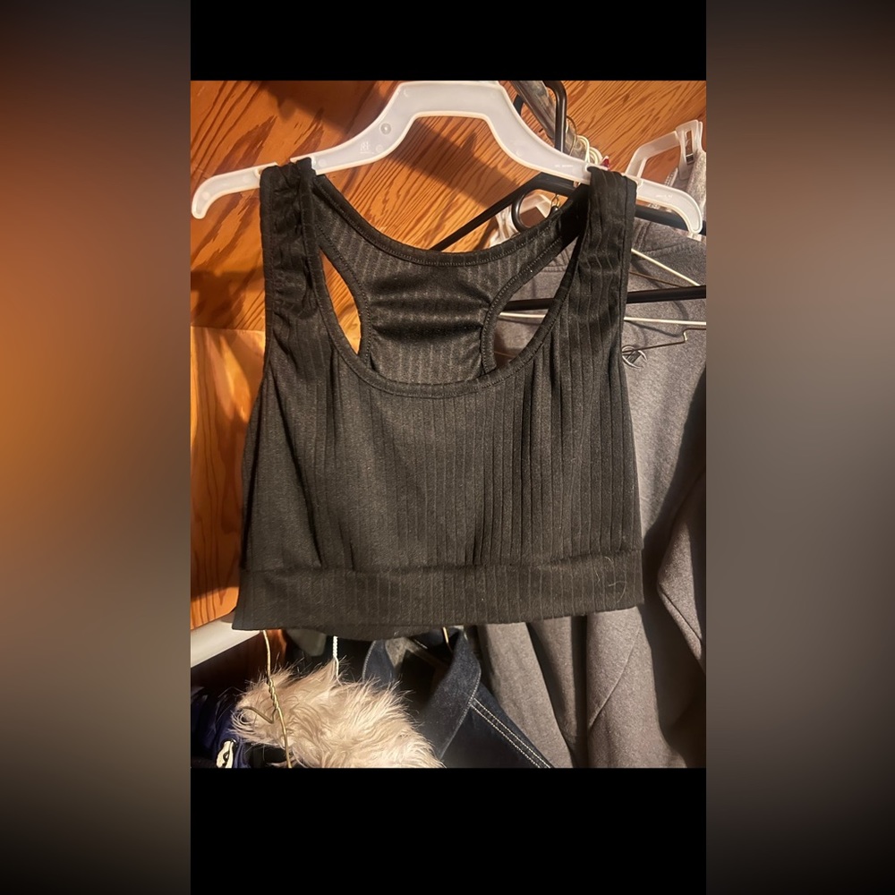 Sports bra black